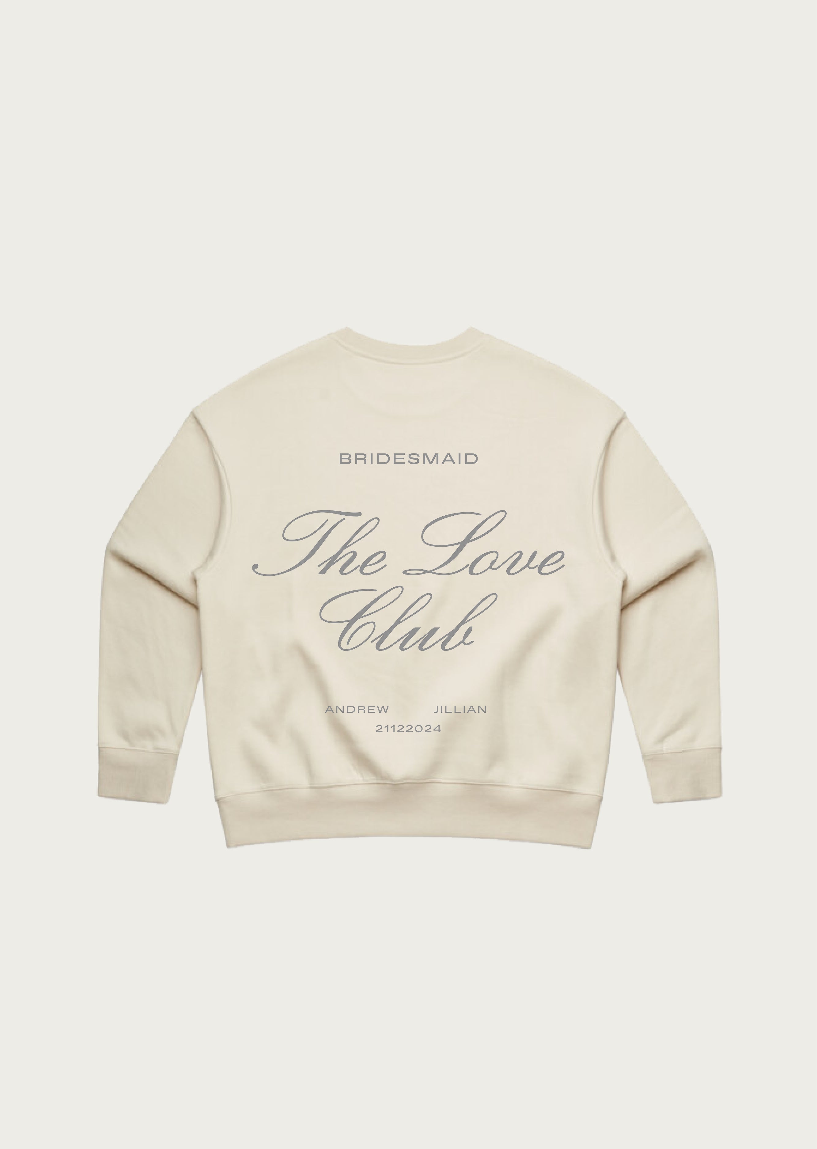 The Love Club Sweater – Personalised