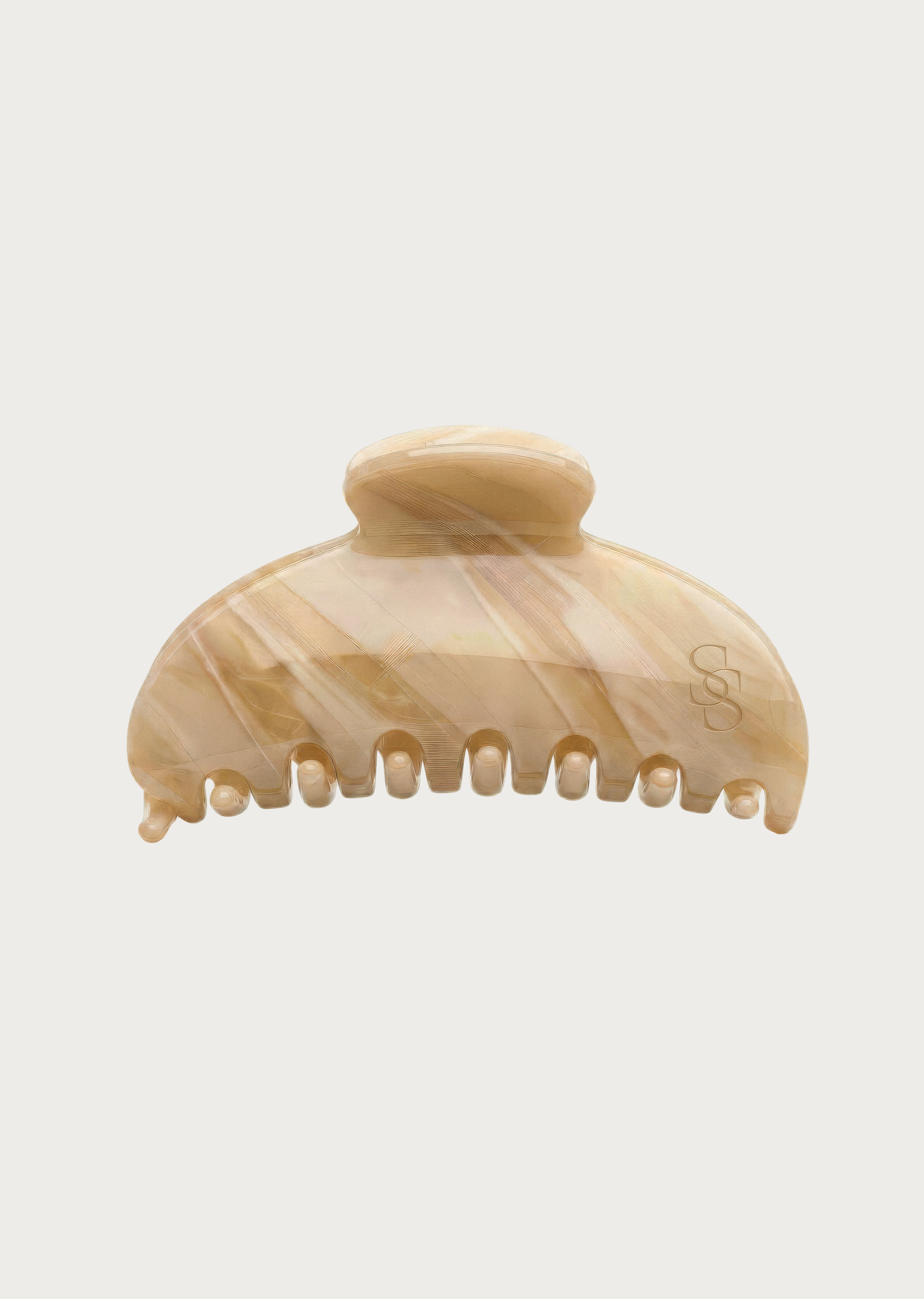 Claw Clip Large – Caramel Swirl