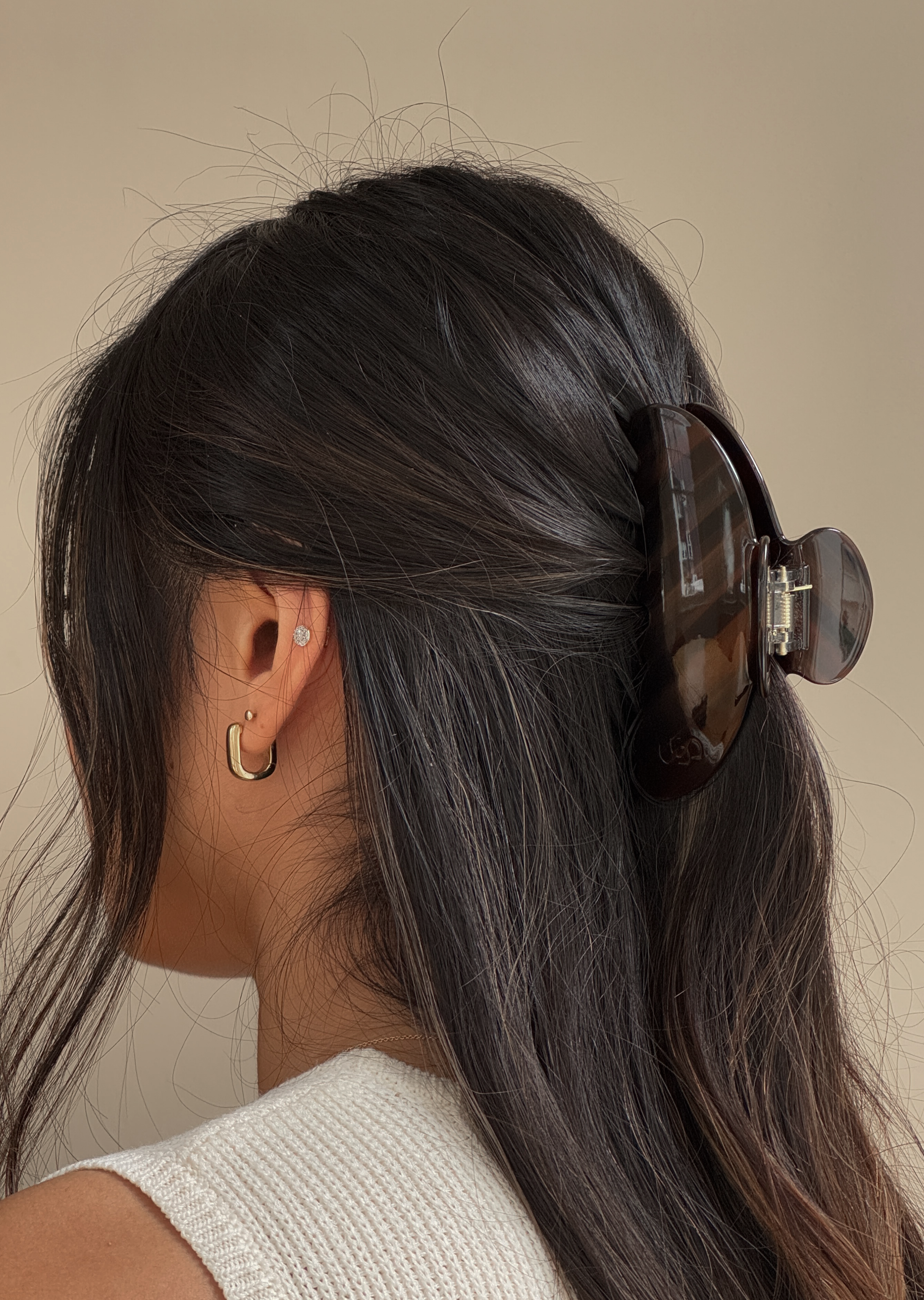 Signature Claw Clip – Espresso
