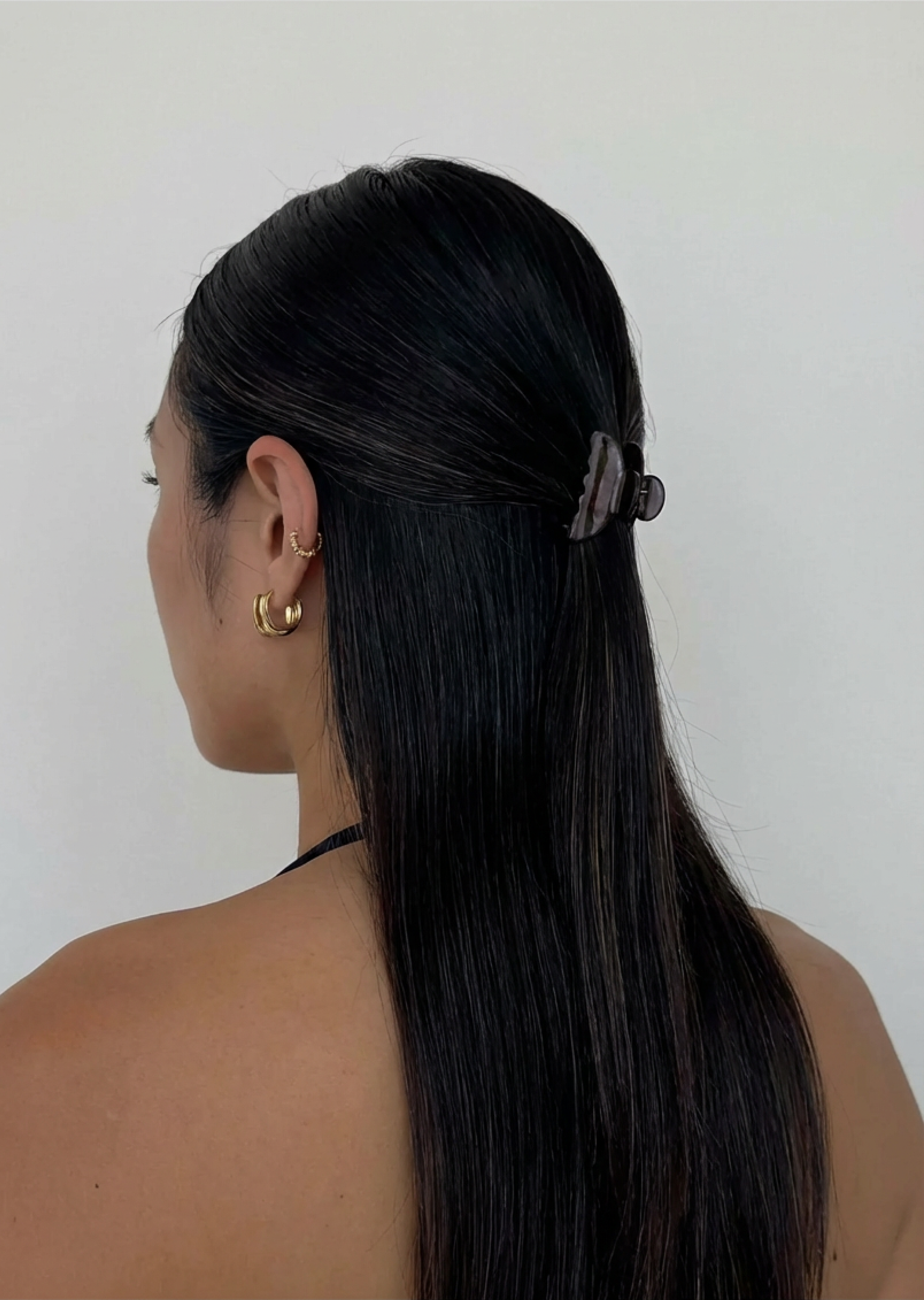 Signature Claw Clip Mini – Espresso